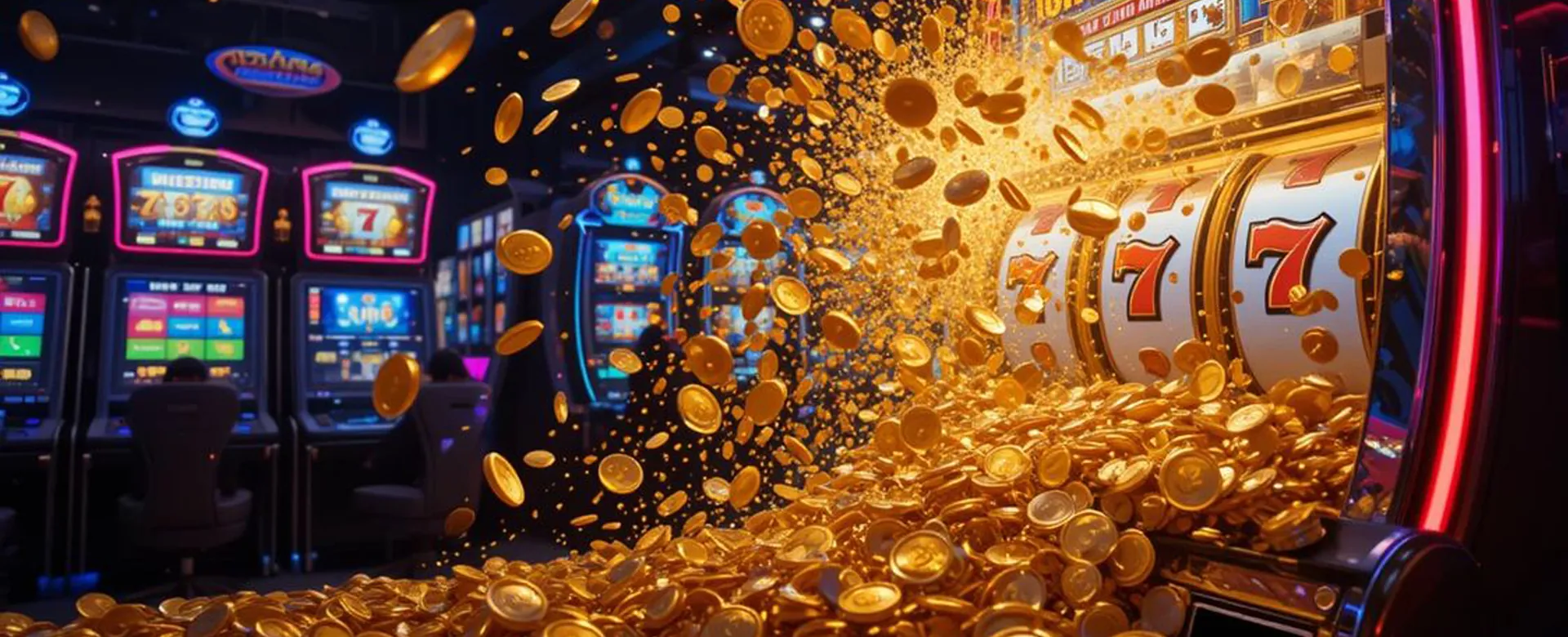 Spinplus Online Poker Table with Golden Chips